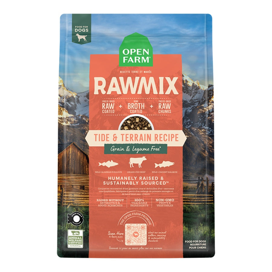Open Farm Tide & Terrain Grain-Free RawMix for Dogs 3.5lb