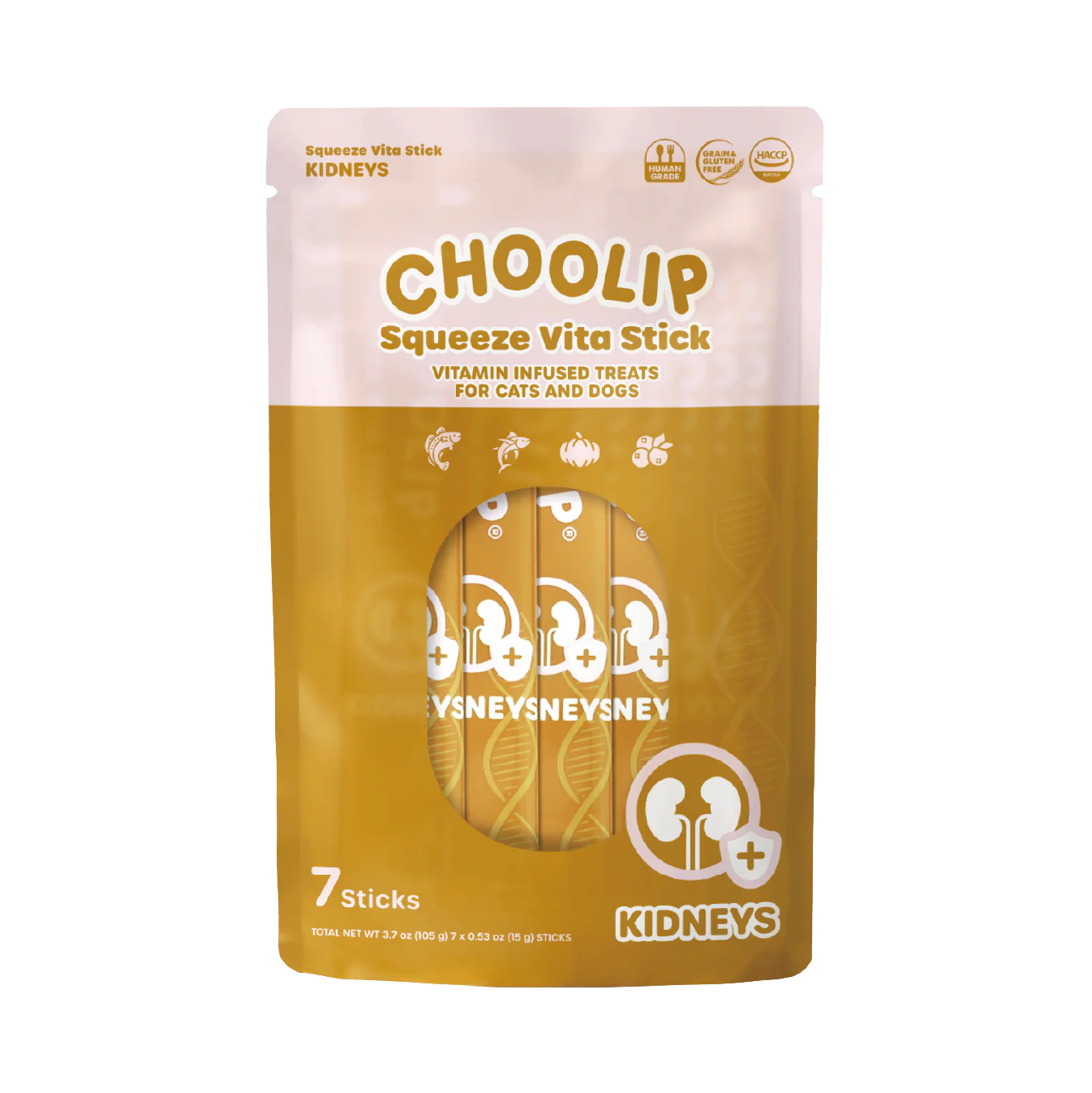 Choolip Squeeze Vita Stick Pouch 7 Sticks