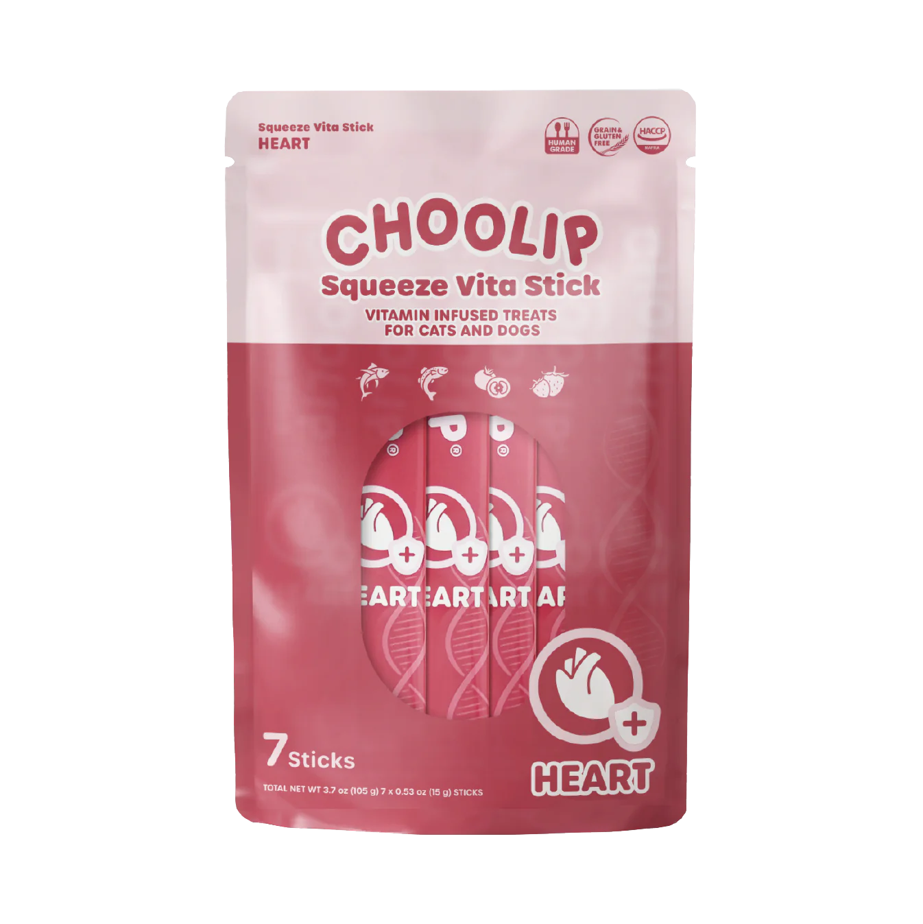 Choolip Squeeze Vita Stick Pouch 7 Sticks