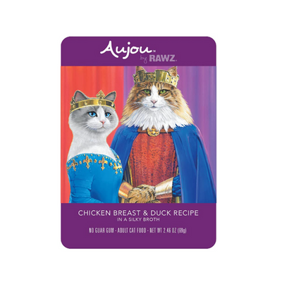 Rawz Cat Aujou Chicken Breast & Duck 2.46oz