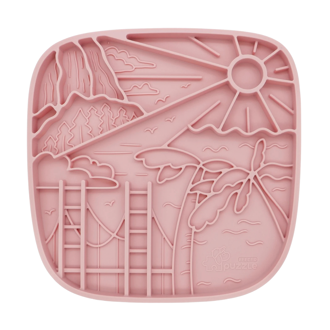 California Themed Lick Mat - Slow Feeding Mat