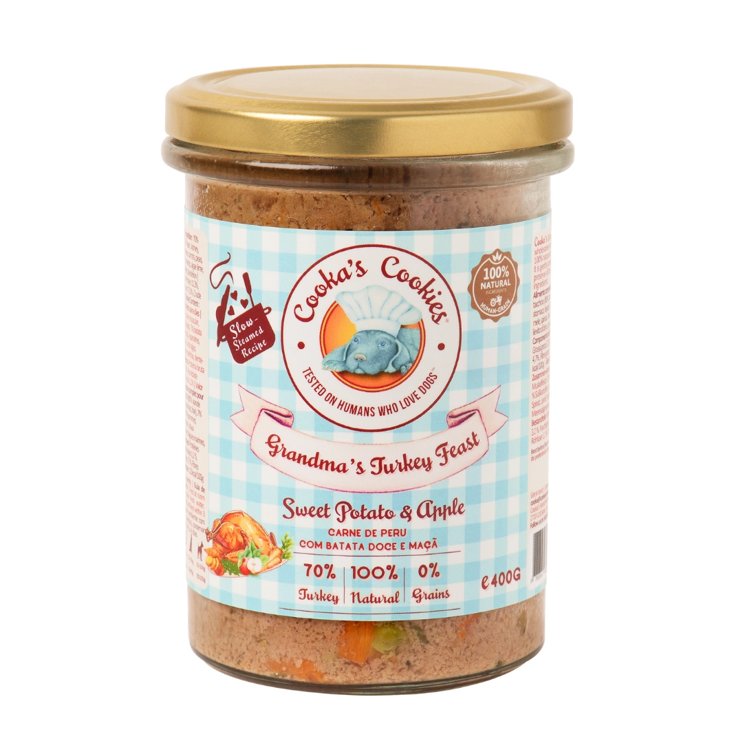 Grandma's Turkey Feast - Complete Meal For Dogs 400g