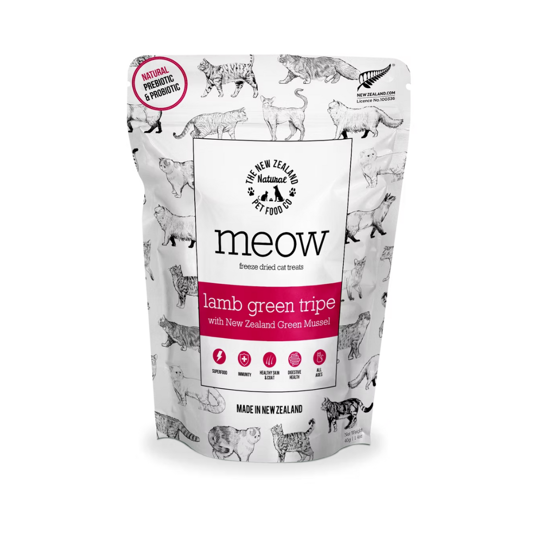 Meow Cat FD Lamb Green Tripe 1.4oz