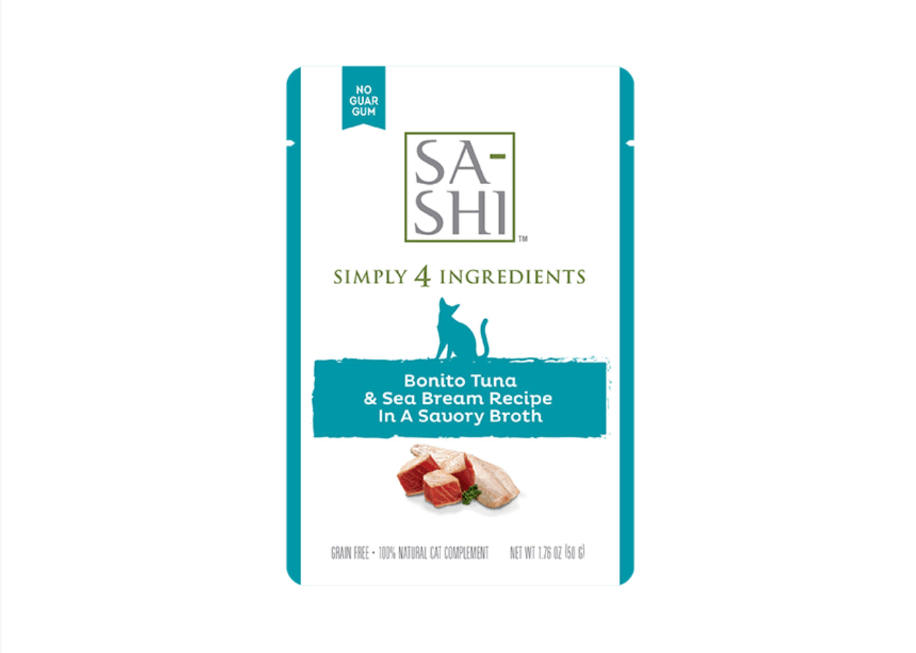 Rawz Cat Sa-Shi Tuna&Sea Bream 1.76oz