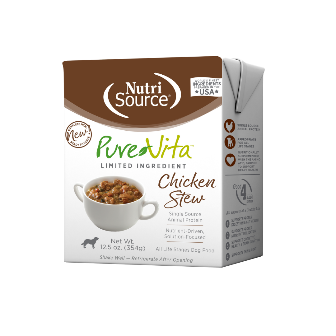 Pure Vita Dog Chicken Stew Tetra Pak 12.5oz