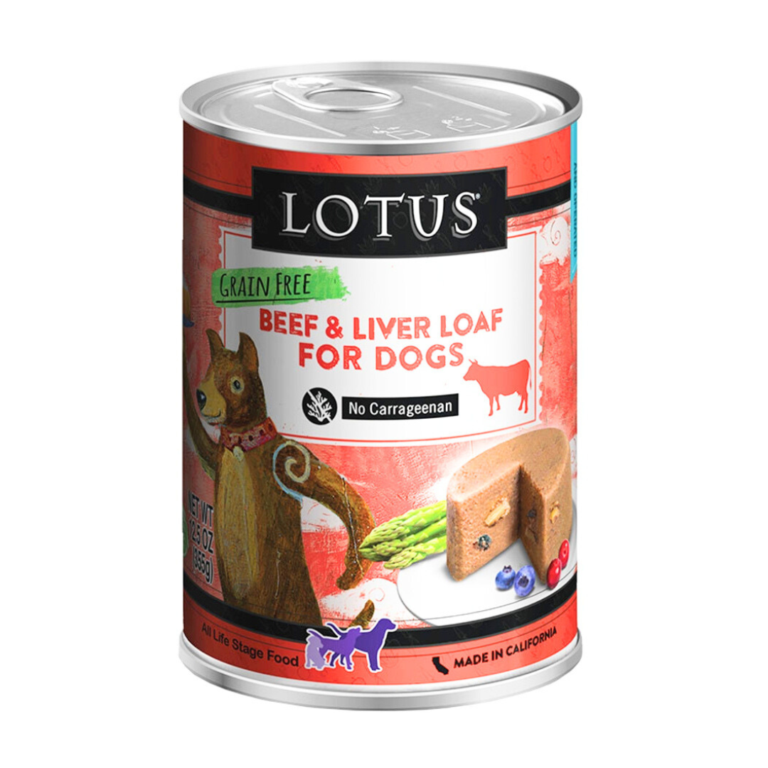 Lotus Dog Loaf Grain Free Wet Food 12.5oz