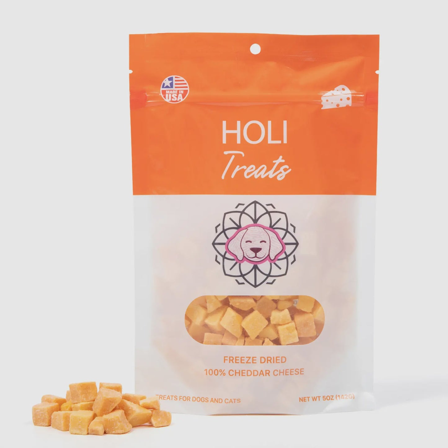 Holi Freeze Dried Cheddar Cheese 5oz