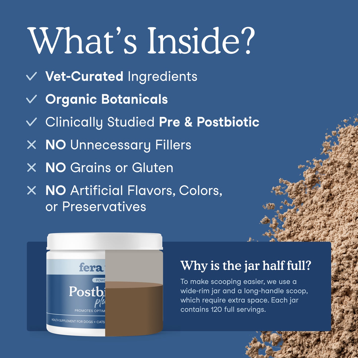 Fera Postbiotics Plus 2.12oz