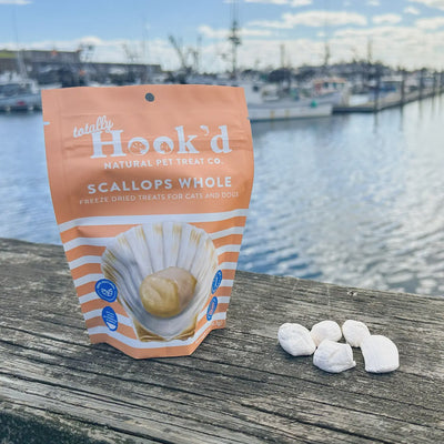 Totally Hook'd Freeze Dried Scallops 1oz