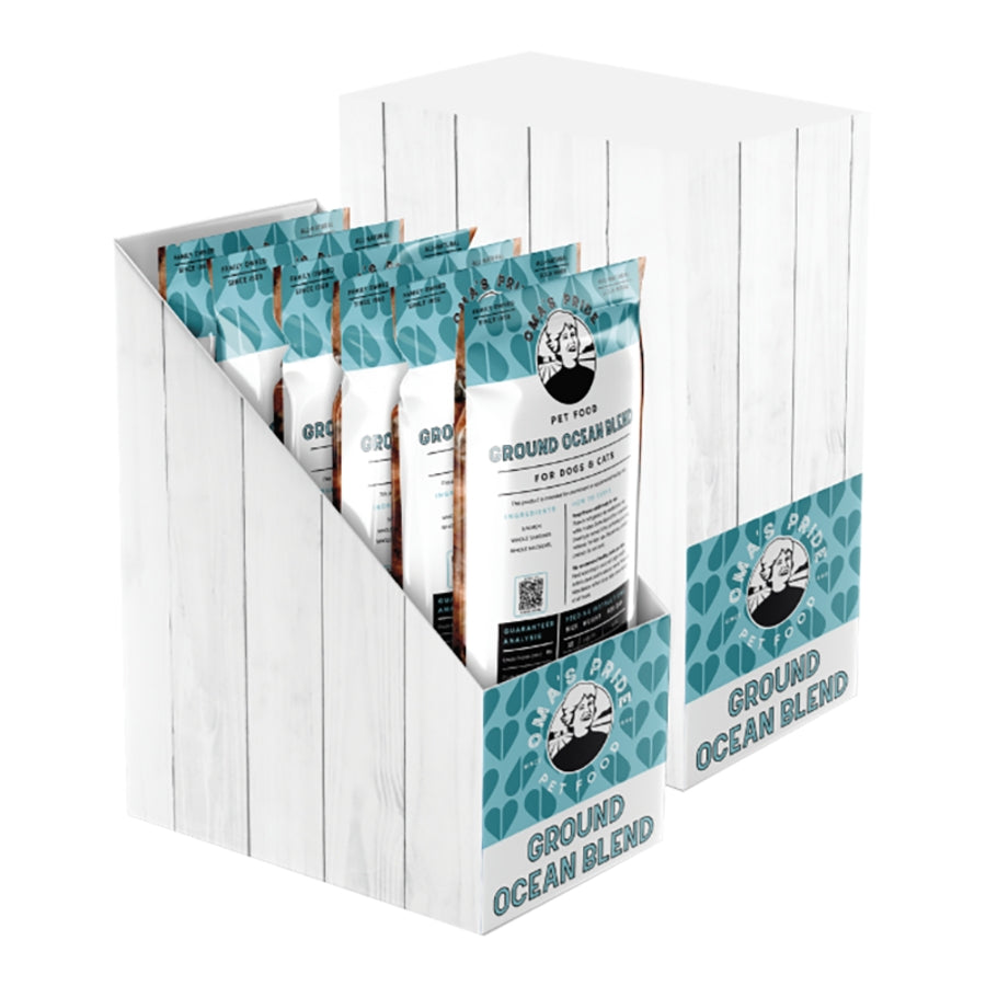 OMA'S Dog Cat Frz Ground Ocean Blend 1lb