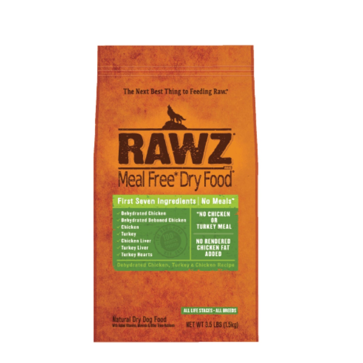 Rawz Dog Dehydrated Chicken & Turkey 20lb