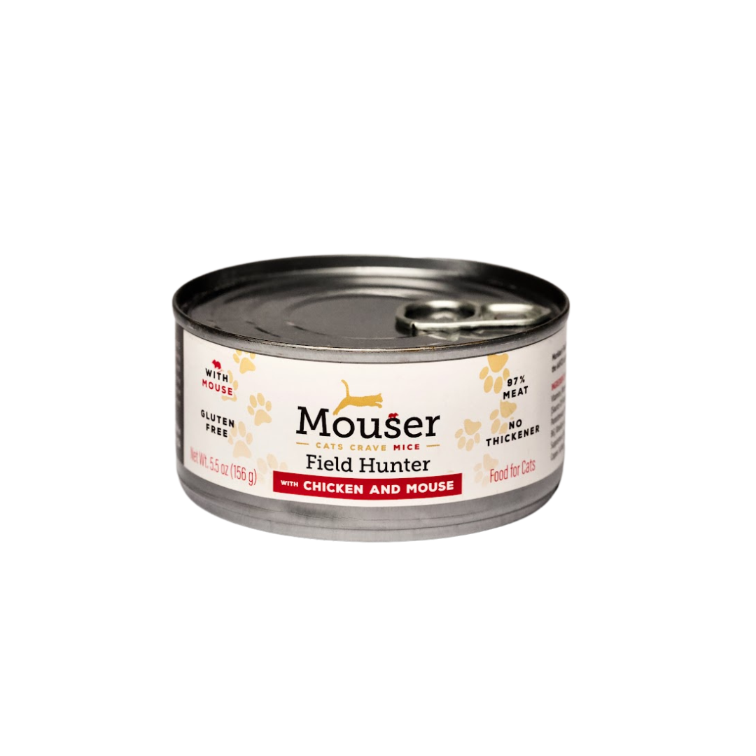 Mouser Cat Field Hunter Chicken Mouse 5.5oz