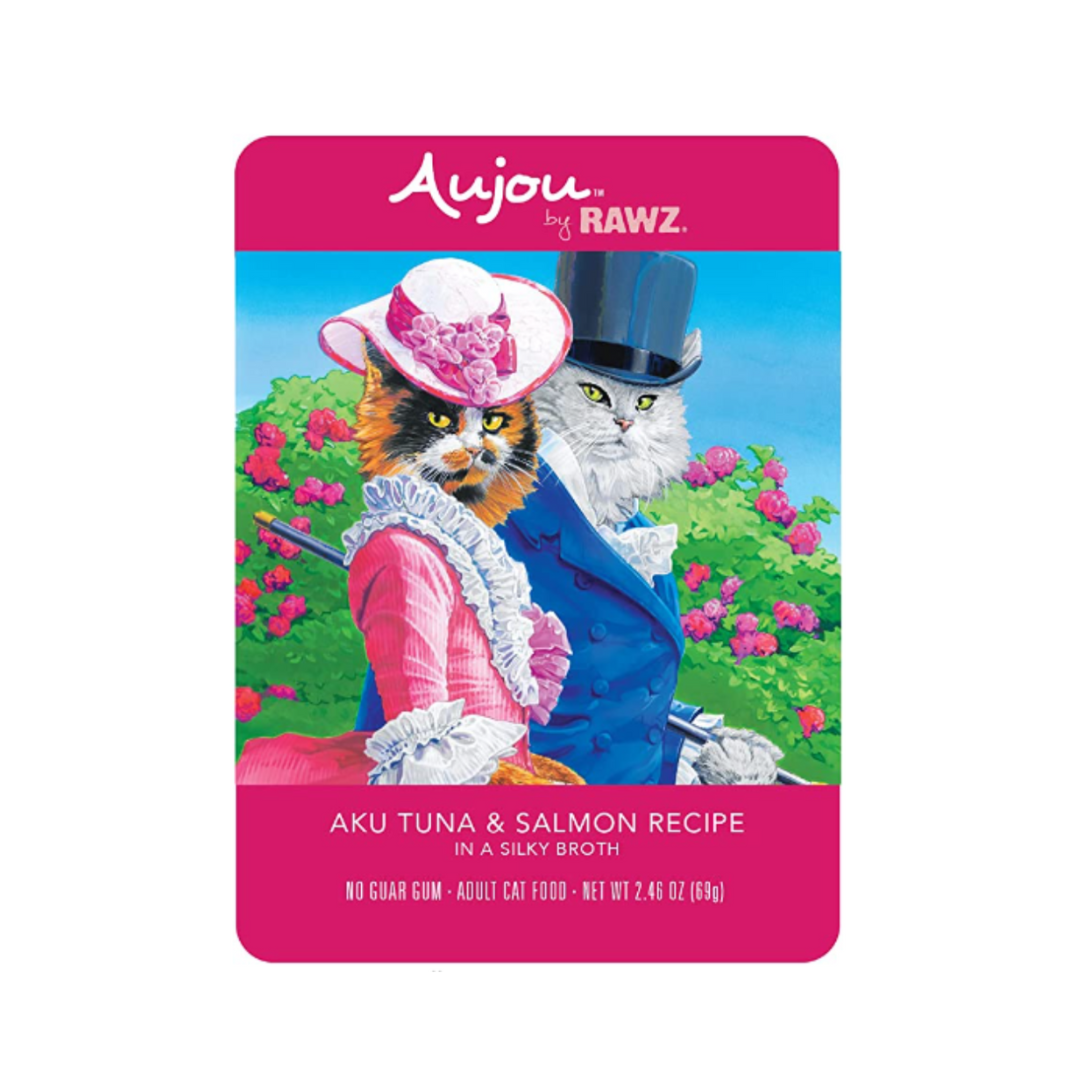 Rawz Cat Aujou Aku Tuna & Salmon 2.46oz