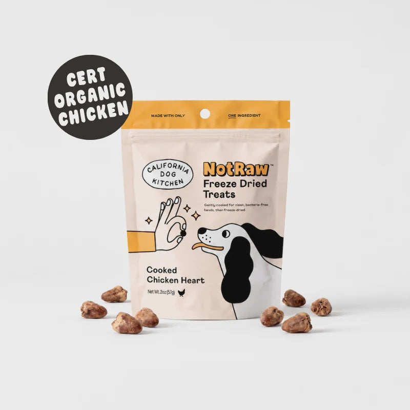 CDK Freeze Dried Chicken Hearts 2oz
