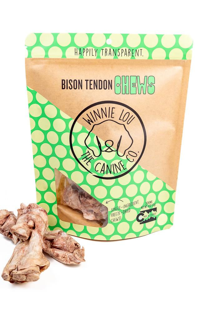 Winne Lou Bison Tendon Chews 3pk