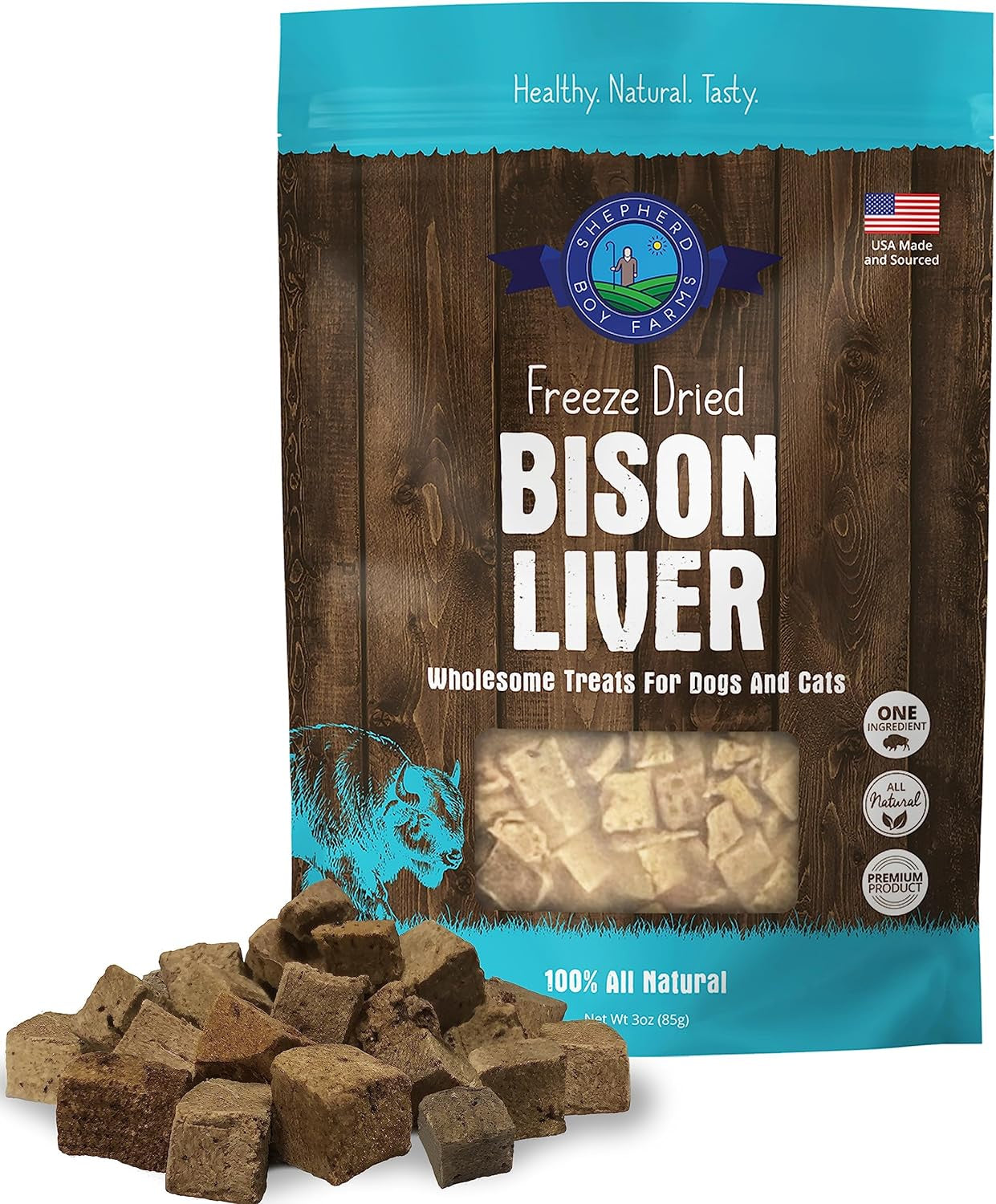 Shepherd FD Bison Liver 3oz