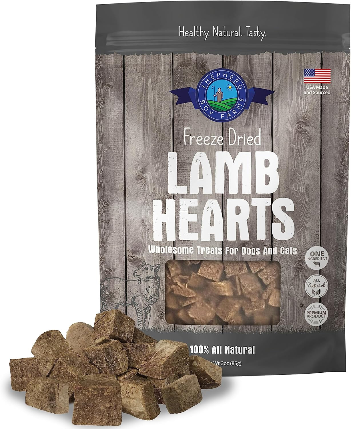 Shepherd FD Lamb Hearts 3oz