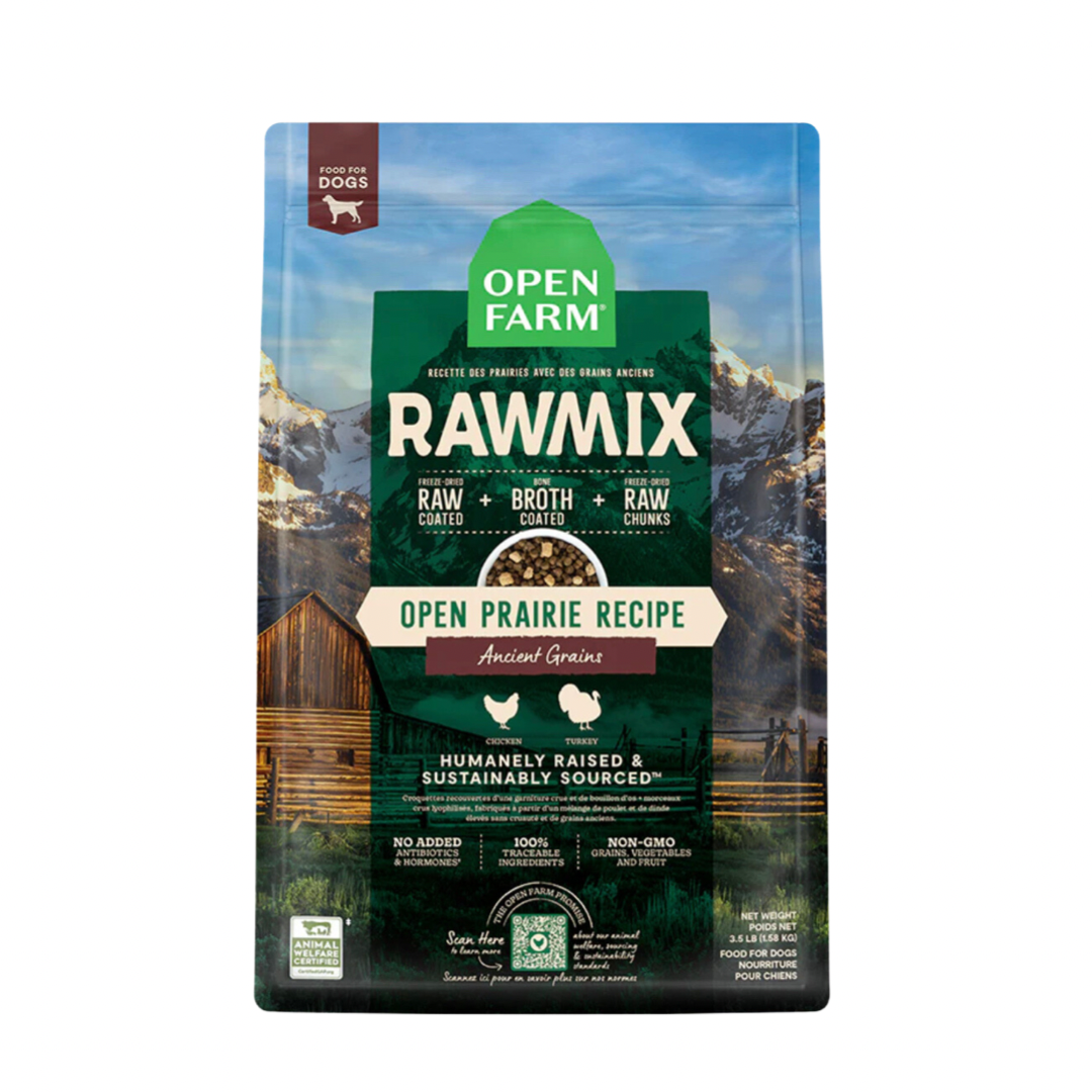 Open Farm Open Prairie Ancient Grains RawMix for Dogs