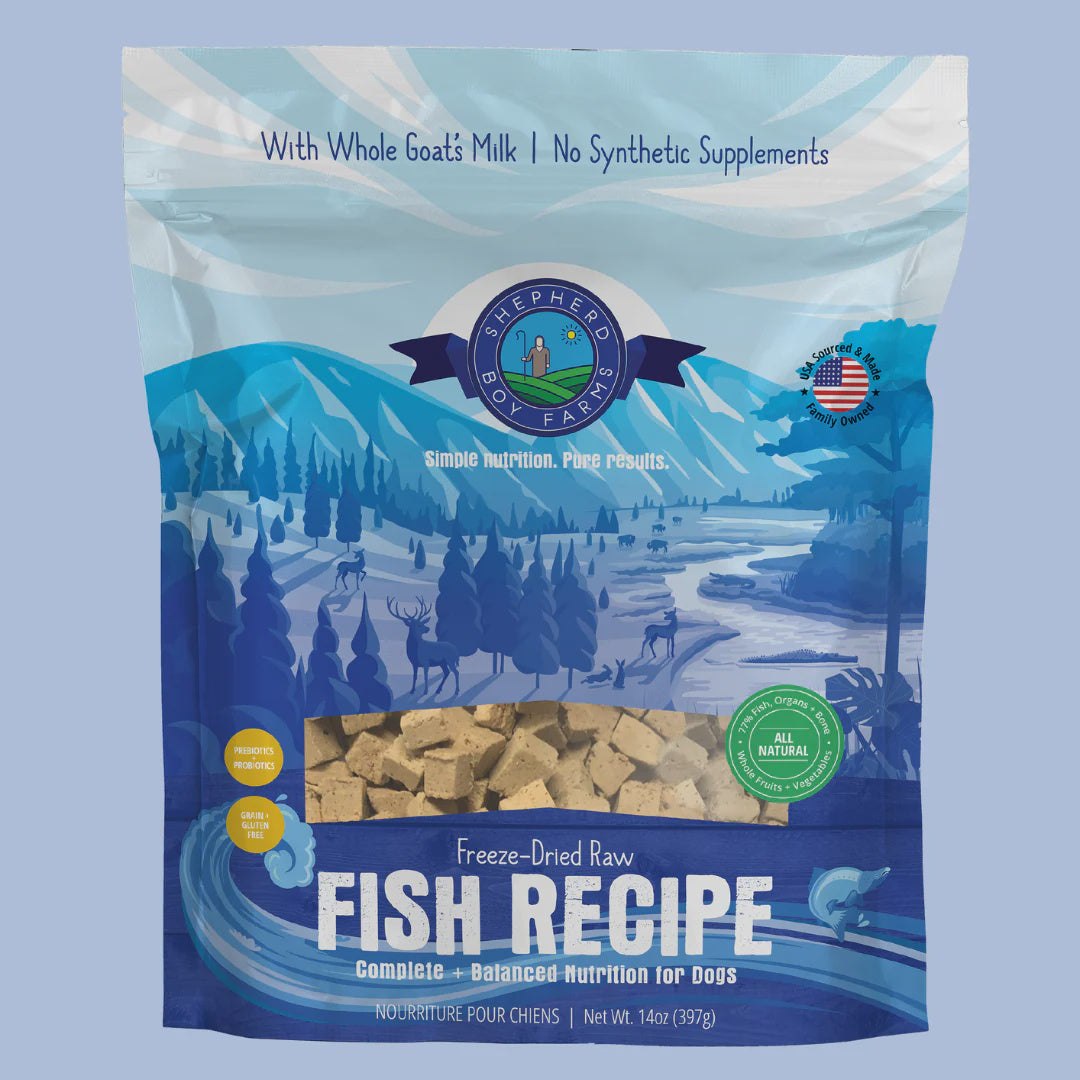 Shepherd Boy Farms Freeze Dried Dod Food-14oz