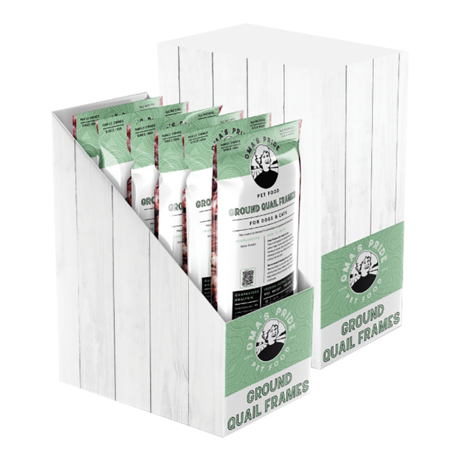 Oma's Pride Exotic Ground Quail Frames food-1lb
