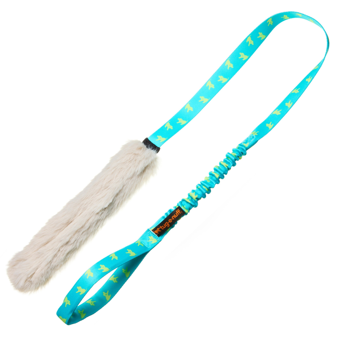 Faux Fur Bungee Chaser Tug Toy