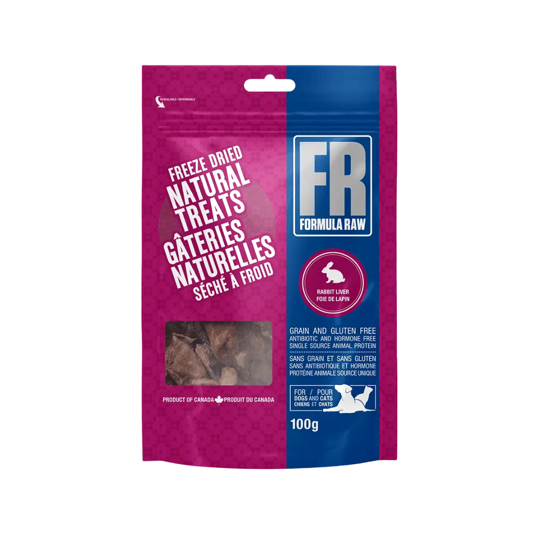 Freeze Dried Rabbit Liver 100g