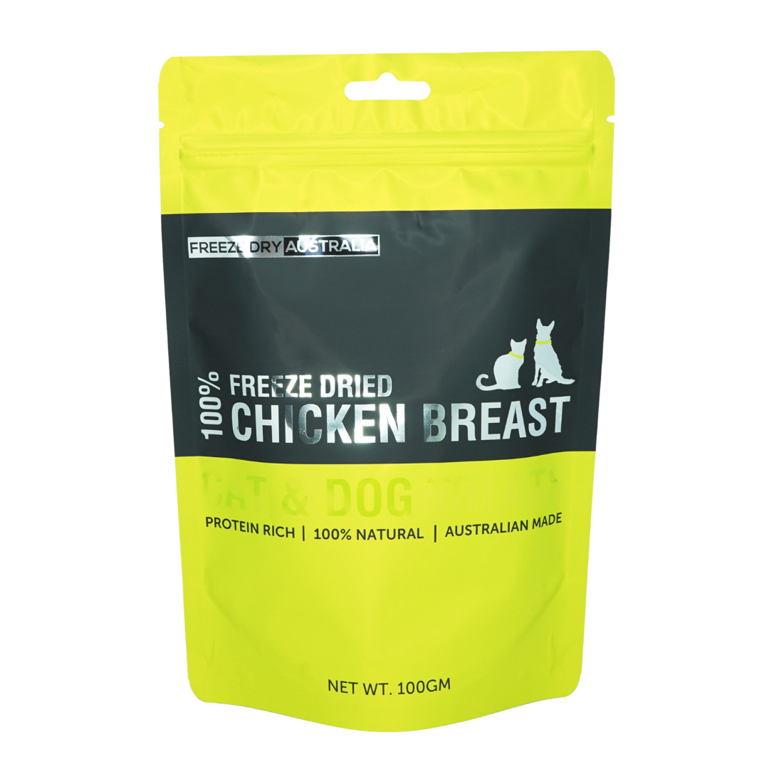 Freeze Dry Australia Diced Chicken Breast 100g