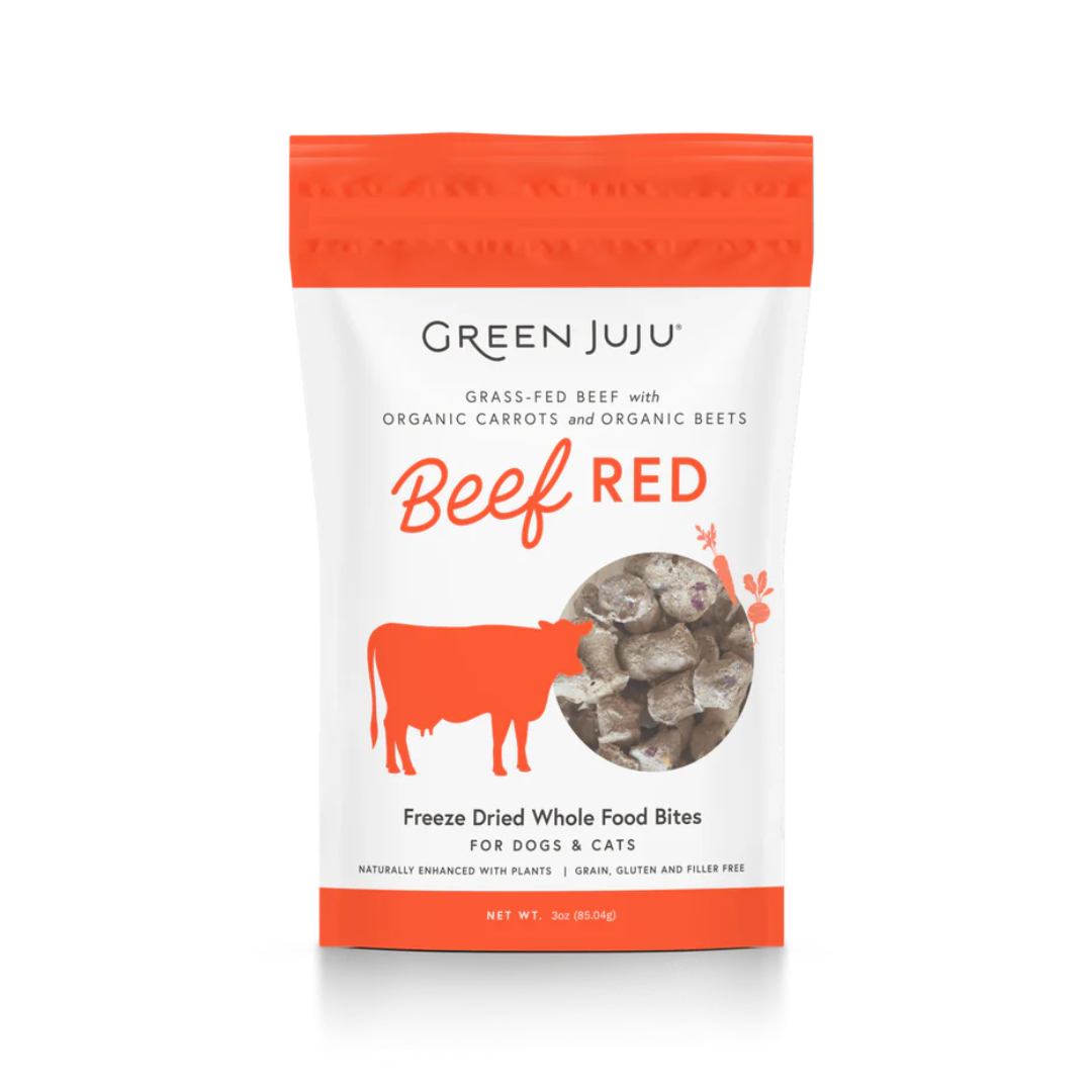 Green JuJu Beef Red Whole Food Bites Pack 3oz
