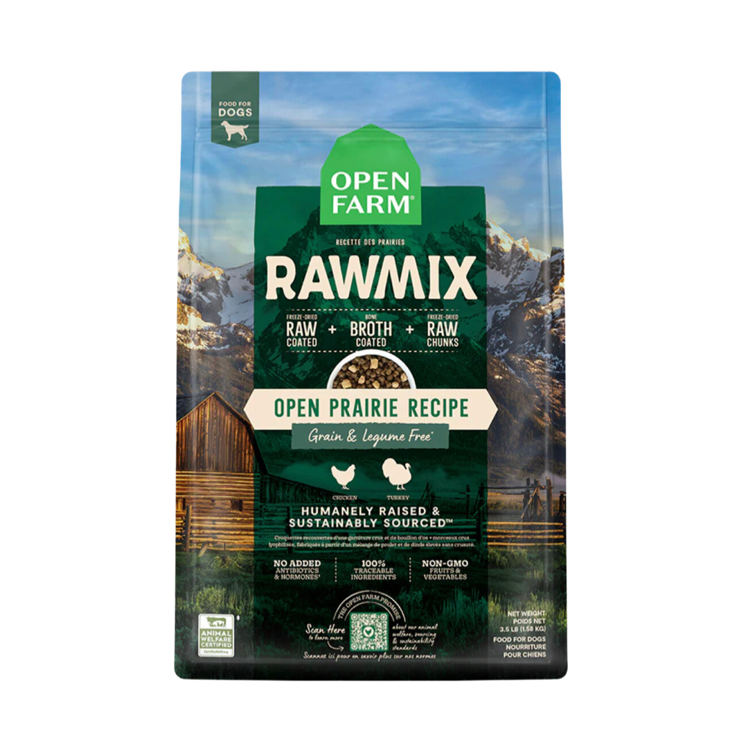 Open Farm Open Prairie Grain-Free RawMix for Dogs