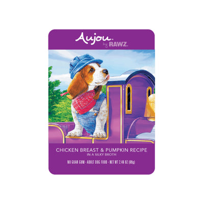 Rawz Dog Aujou Chicken Breast&Pumpkin 2.46oz