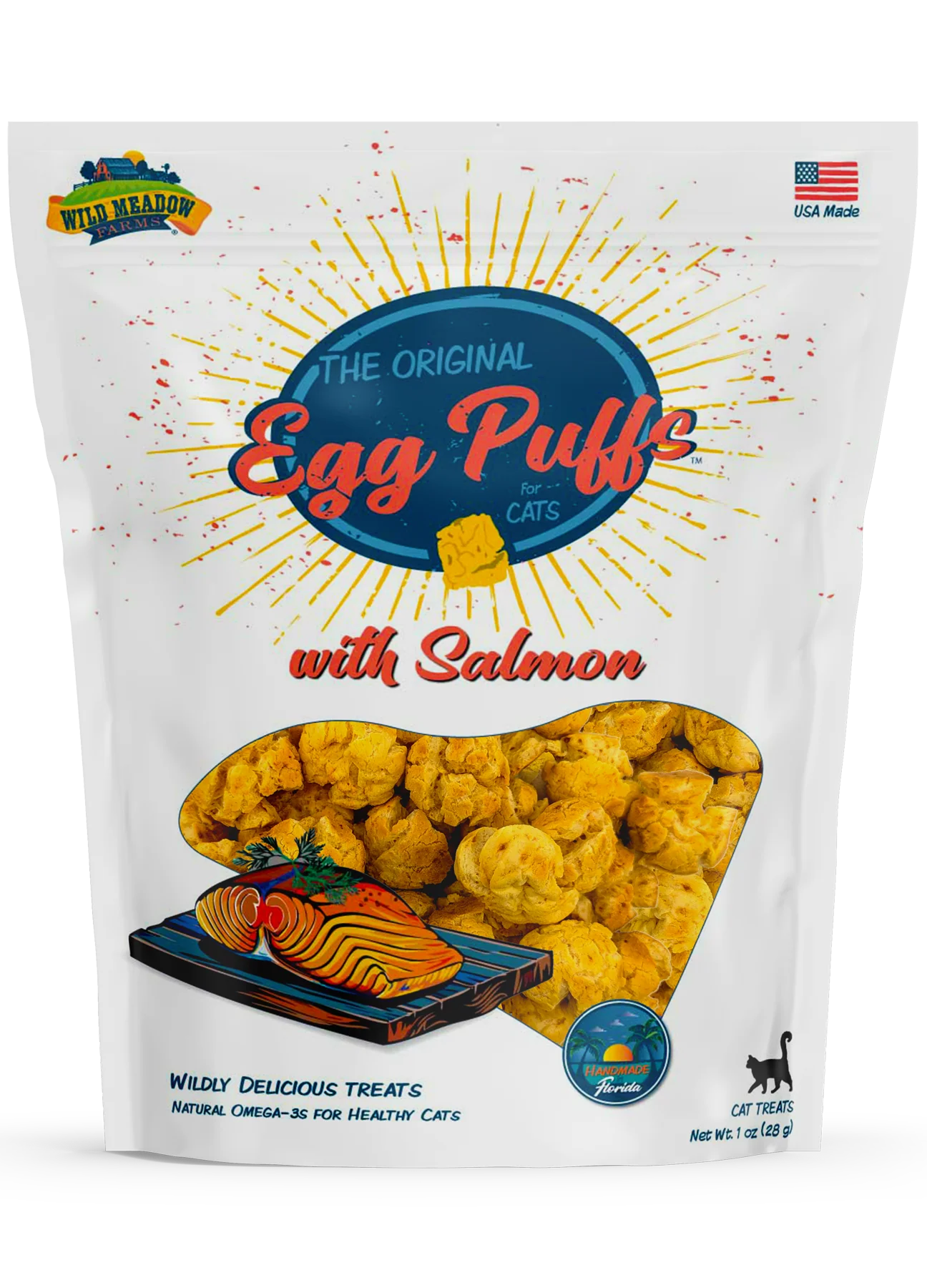 Wild Meadow Farms Egg Puffs for Cats
