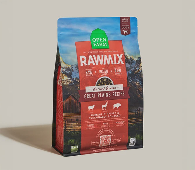 RawMix Great Plains Ancient Grains Dog Kibble 3.5lb