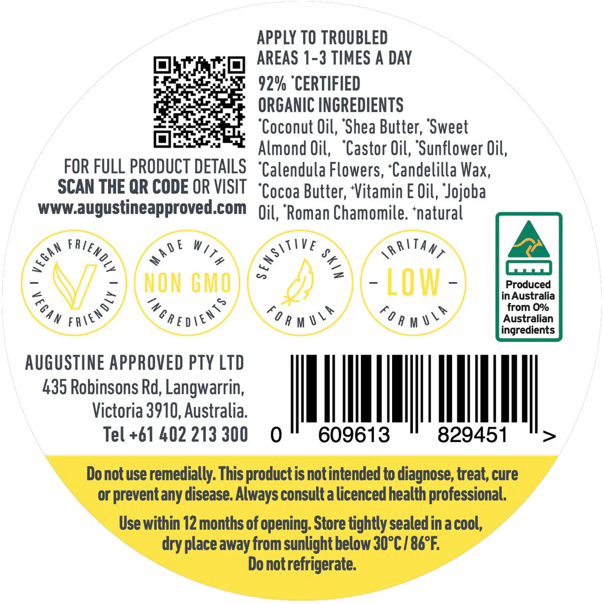 Augustine's SuperBalm 25g
