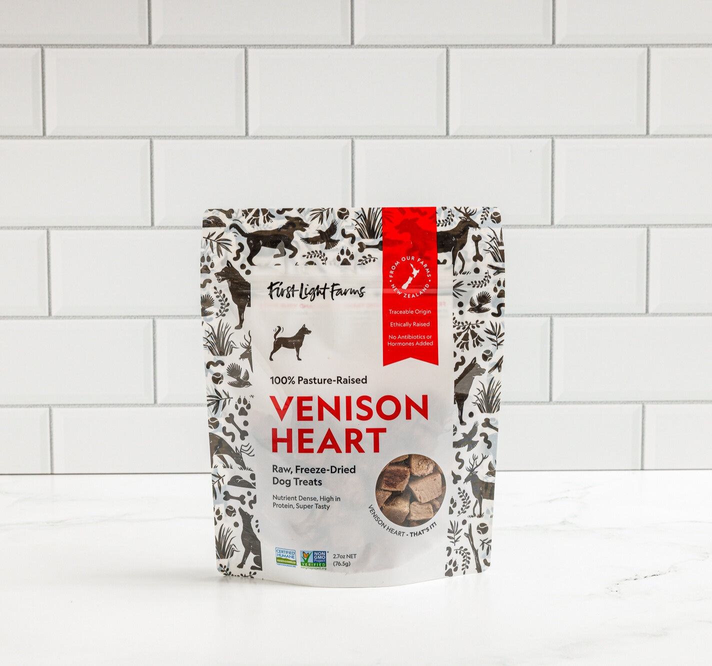 Freeze Dried Venison Heart 2.7oz