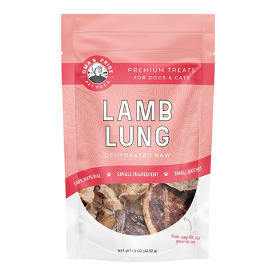 Oma's Pride Lamb Lung 1.5oz