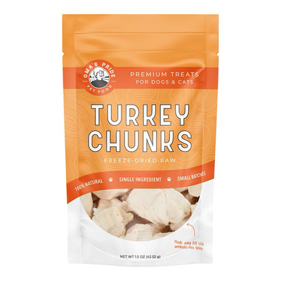 Oma's Pride Turkey Chunk 1.5oz