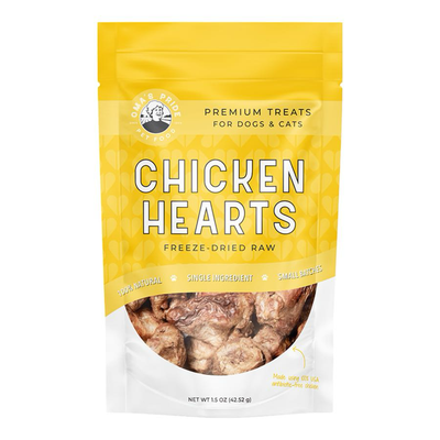 Oma's Pride Chicken Hearts 1.5oz