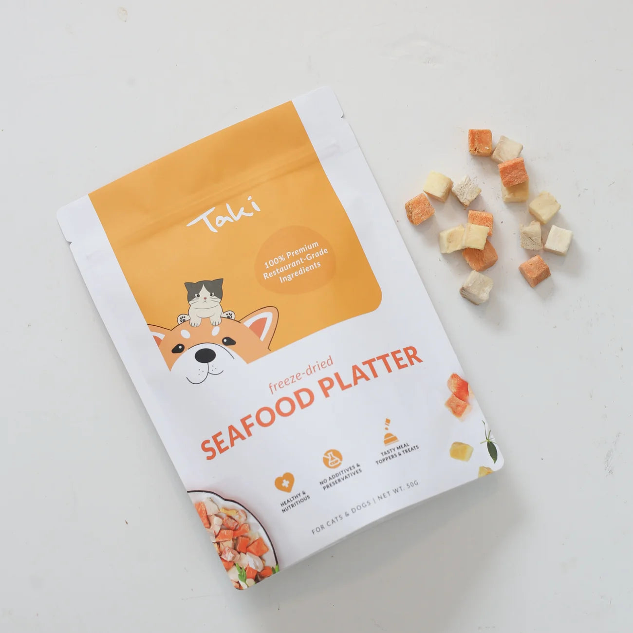 Taki Freeze Dried Seafood Platter 50g