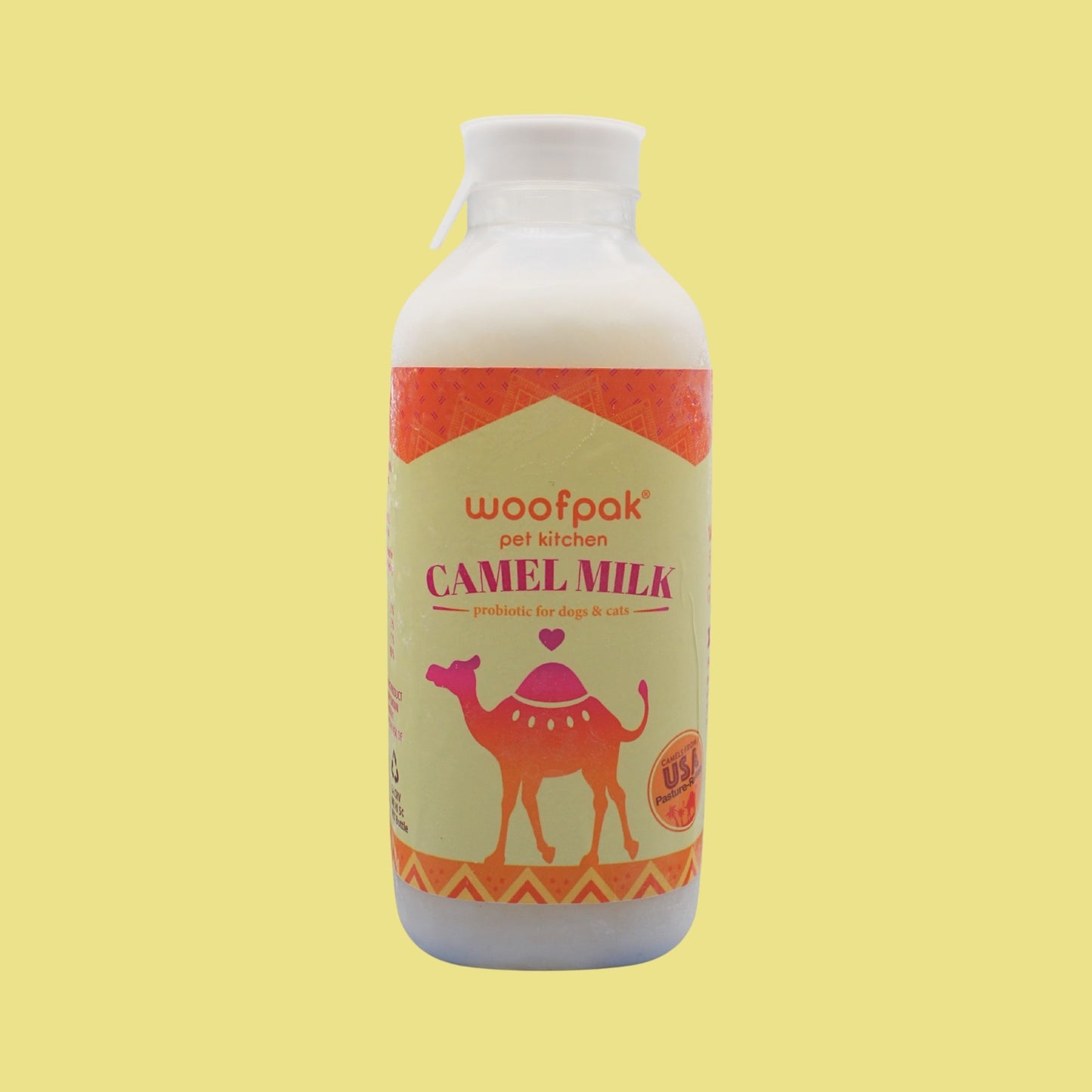 Woofpak Raw Camel Milk For Pets (Frozen)