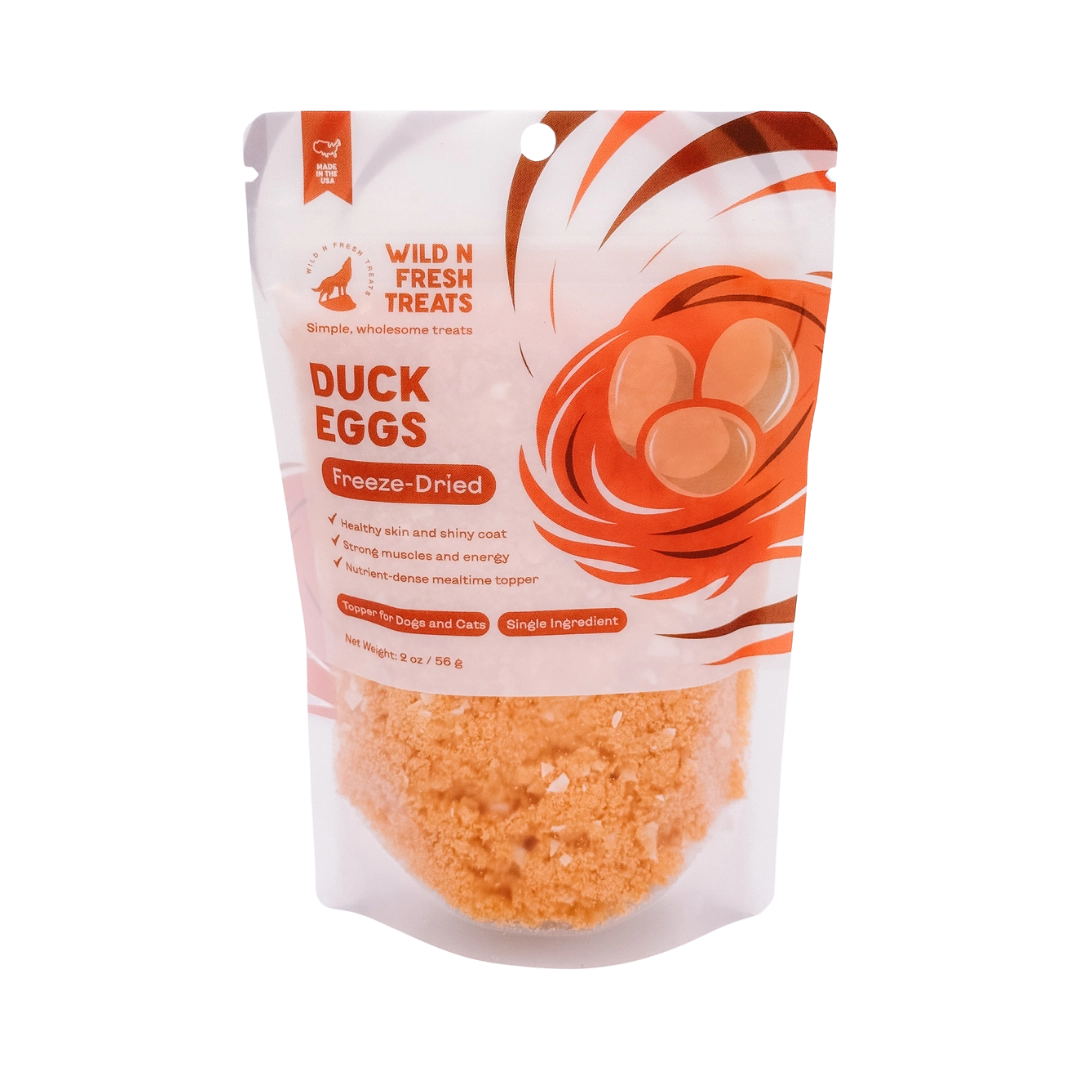 WildNFresh Freeze-Dried Duck Egg Topper 2oz