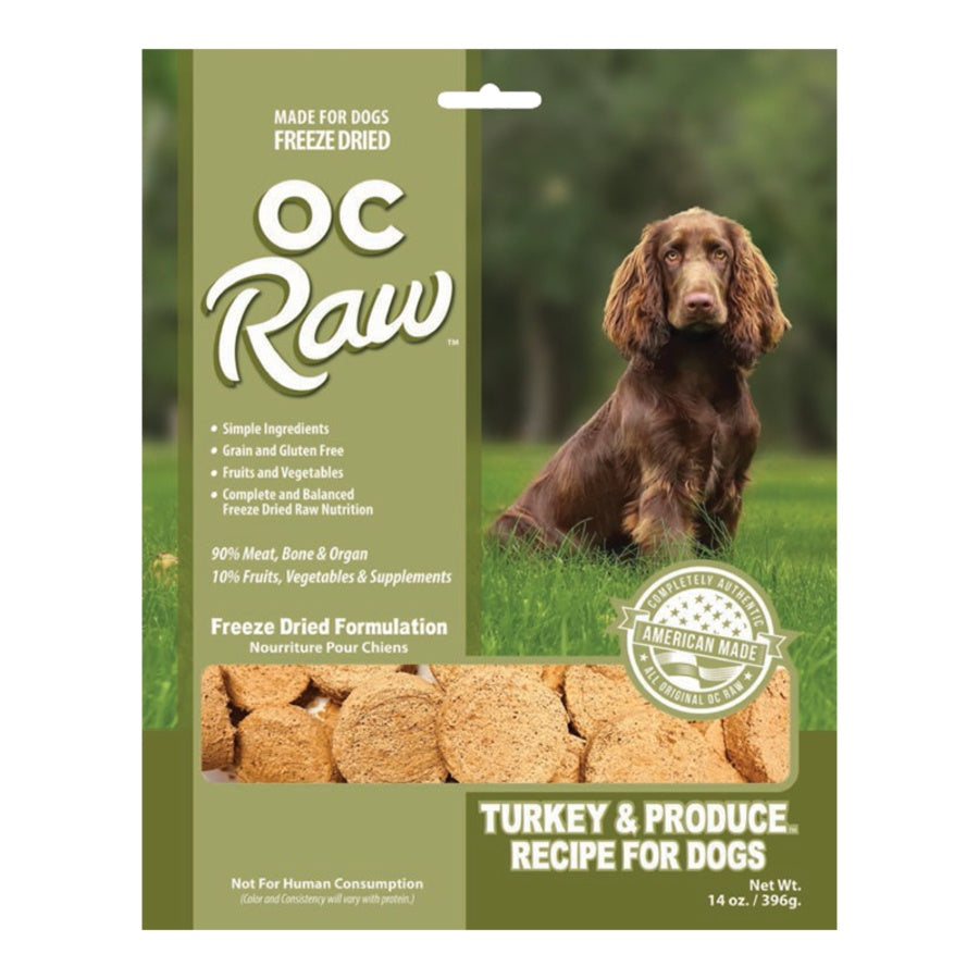 OC Raw FD Sliders Turkey 14oz