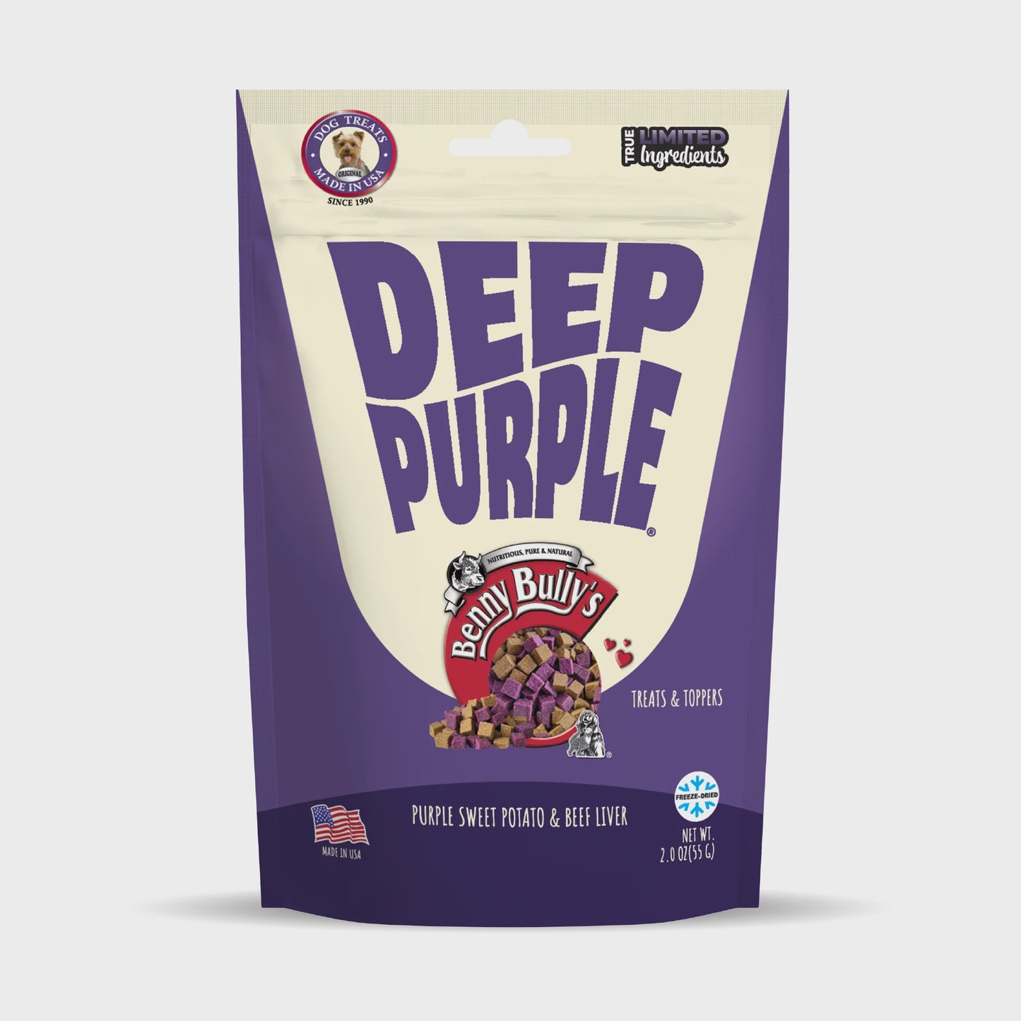 Benny Bullys Deep Purple (Beef Liver&Purple Sweet Potato) 2oz