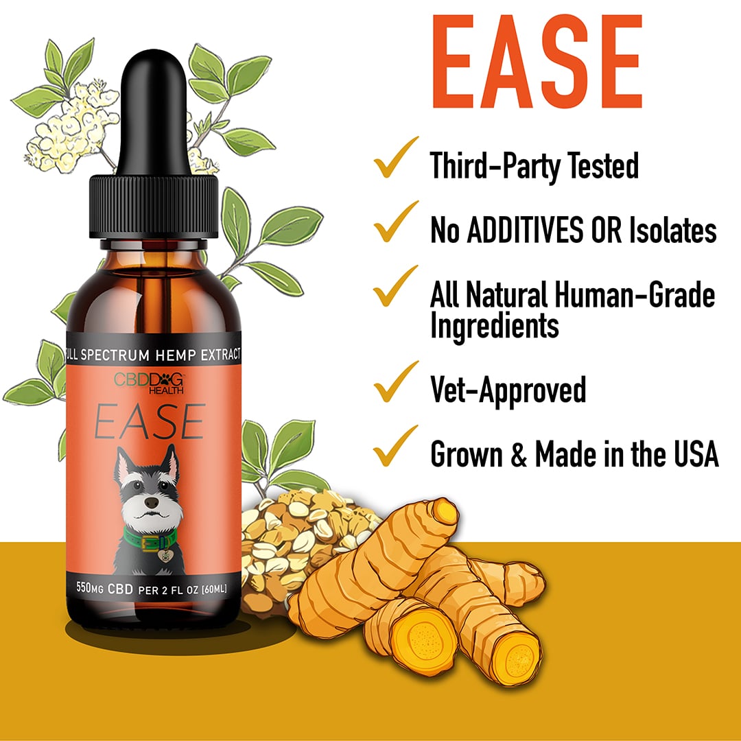 CBD Dog EASE: Mobility & Itchy Dogs-Original Strength