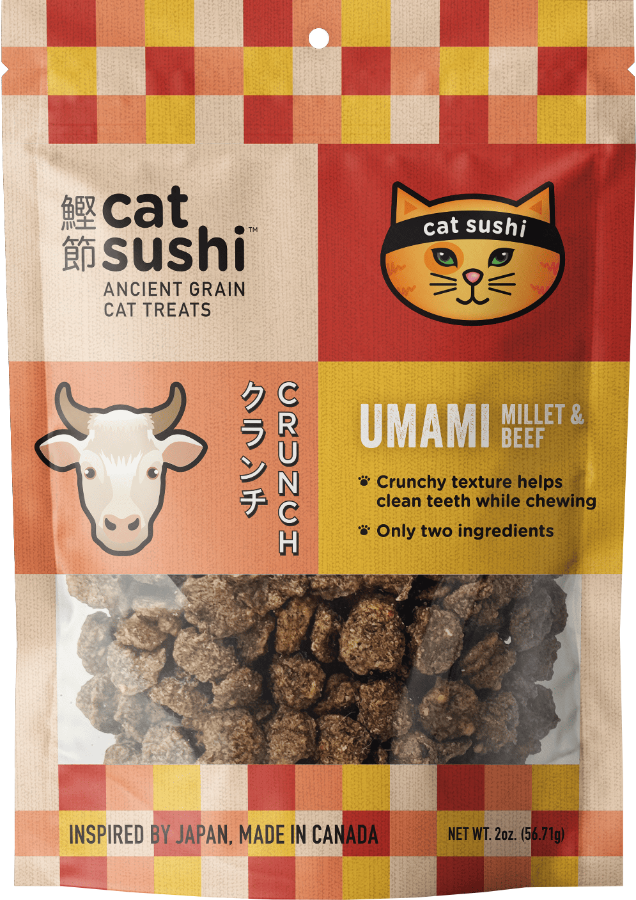 Earthly Pet Cat Sushi Crunchy Millet Treats