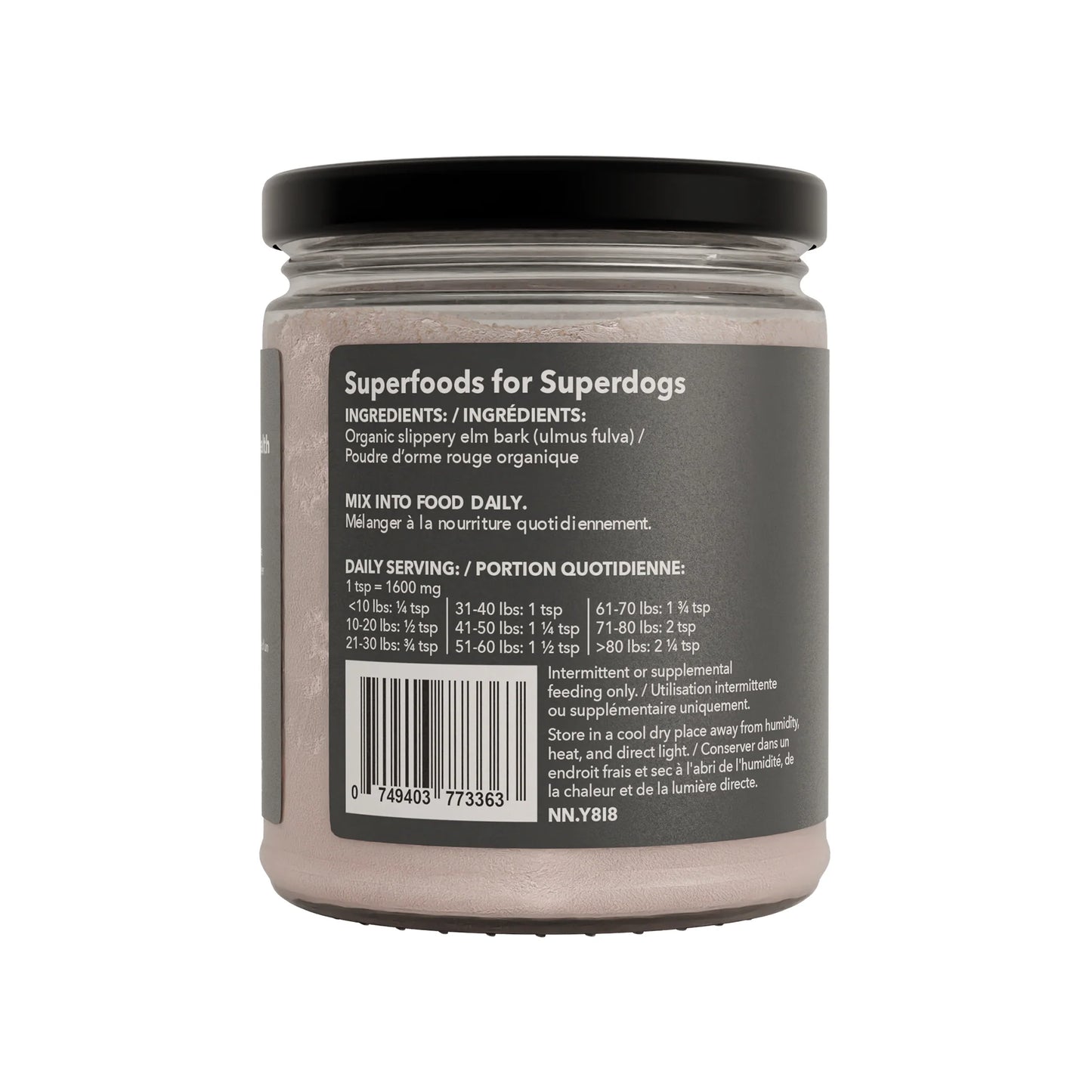 NHL Organic Slippery Elm Bark 55g