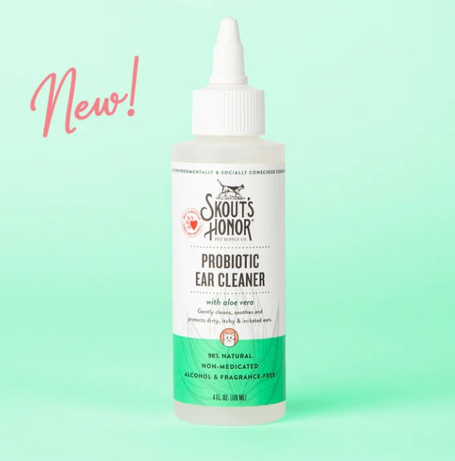 Skout's Honor Cat Probiotic Ear Cleaner