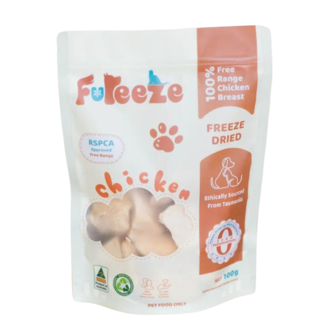Freeze Dried Free Range Chicken Breast 100g