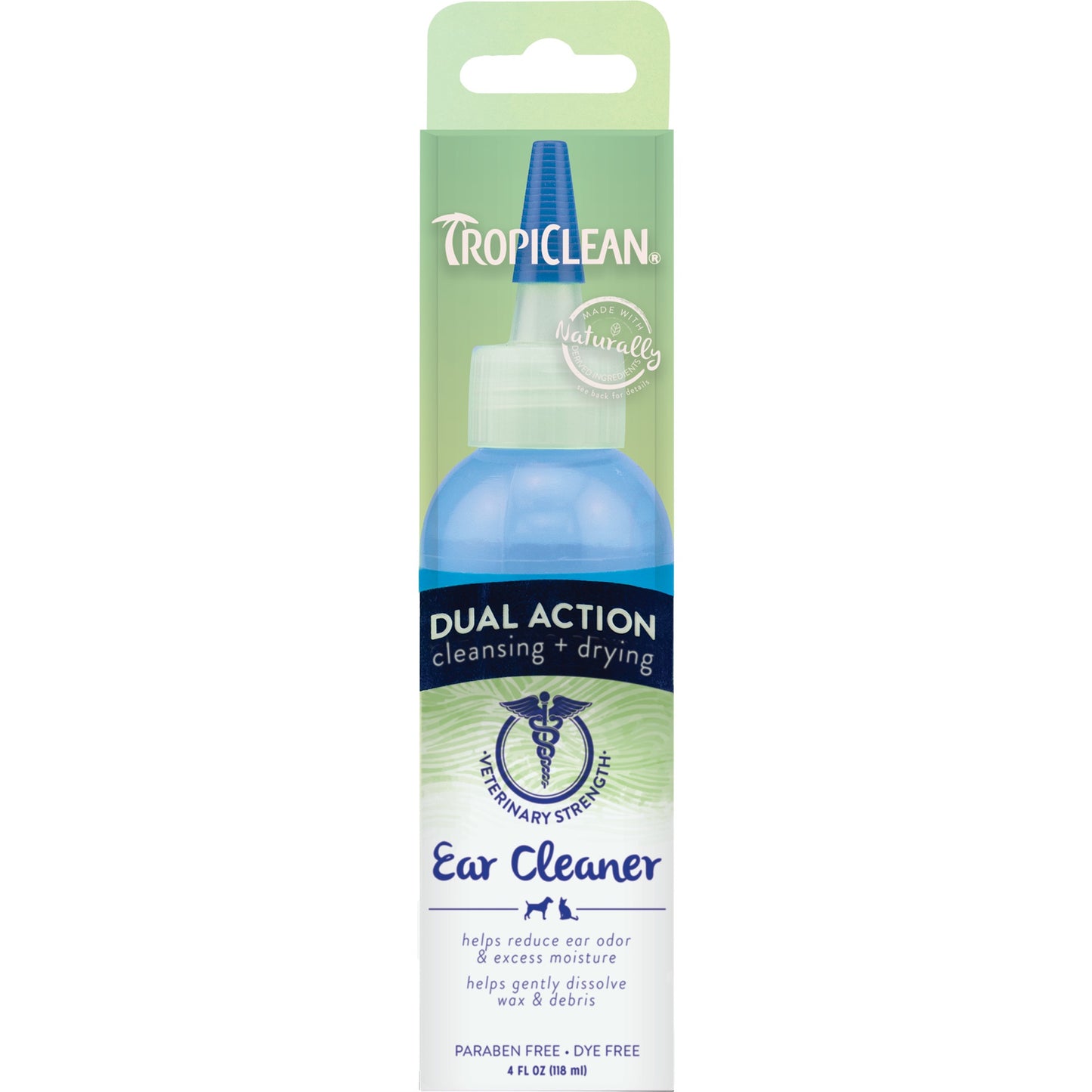 Dual Action Ear Cleaner For Pets 4oz
