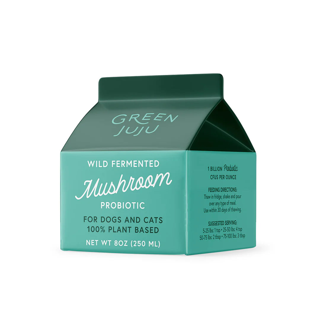 Green JuJu Frz Dog Cat Fermented Mushroom Probiotic 8oz