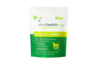Smallbatch Raw Dog Sliders Duck 3lb